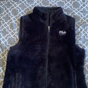 Black reversible Fila Vest